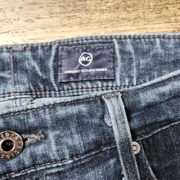 AG ADRIANO GOLDSCHMIED THE FARRAH SKINNY HIGH RISE JEANS SIZE 28R - Picture 6 of 11